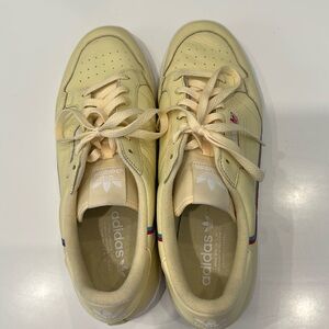 Adidas Originals Continental‎ 80 Mist Sun Yellow Mens Sneakers Size 13 - worn 3x